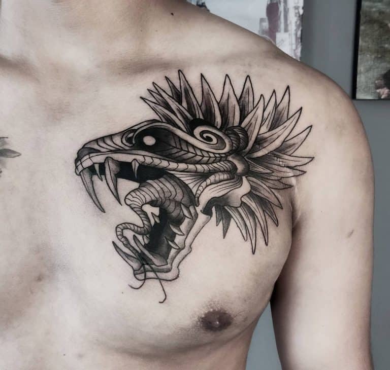 The Top 69 Quetzalcoatl Tattoo Ideas 2021 Inspiration Guide Mens