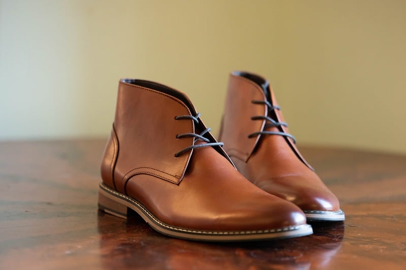 Leather,Shoes,Italian,Chukka,Boots