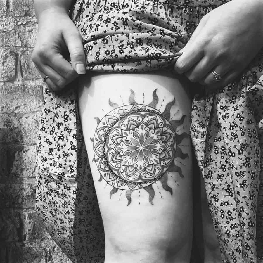 Top 35 Best Sun and Moon Tattoos - [2021 Inspiration Guide]