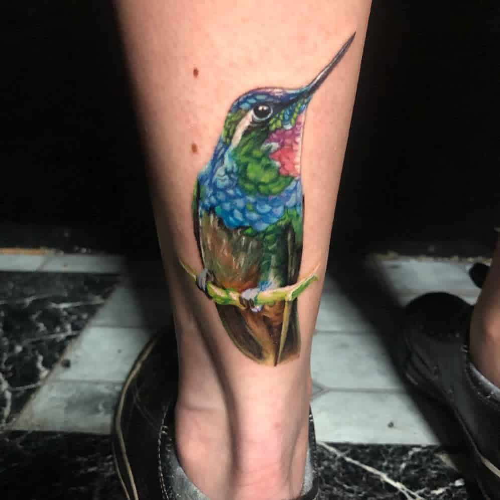 Colored Small Bird Tattoos Rafatat2 M4l