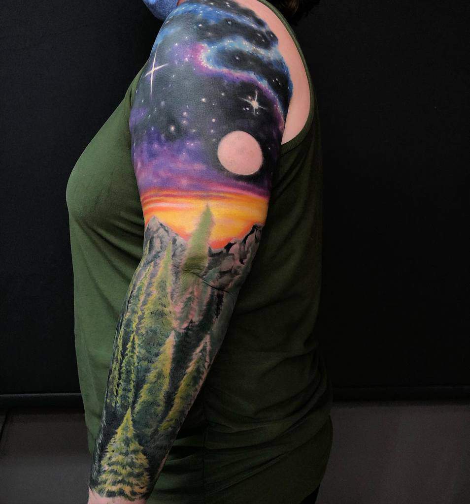 Cool Sleeve Tattoos for Women nextlevelstudio