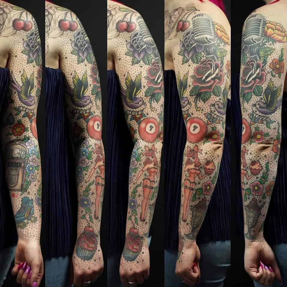 Cool Sleeve Tattoos for Women tattooistpete
