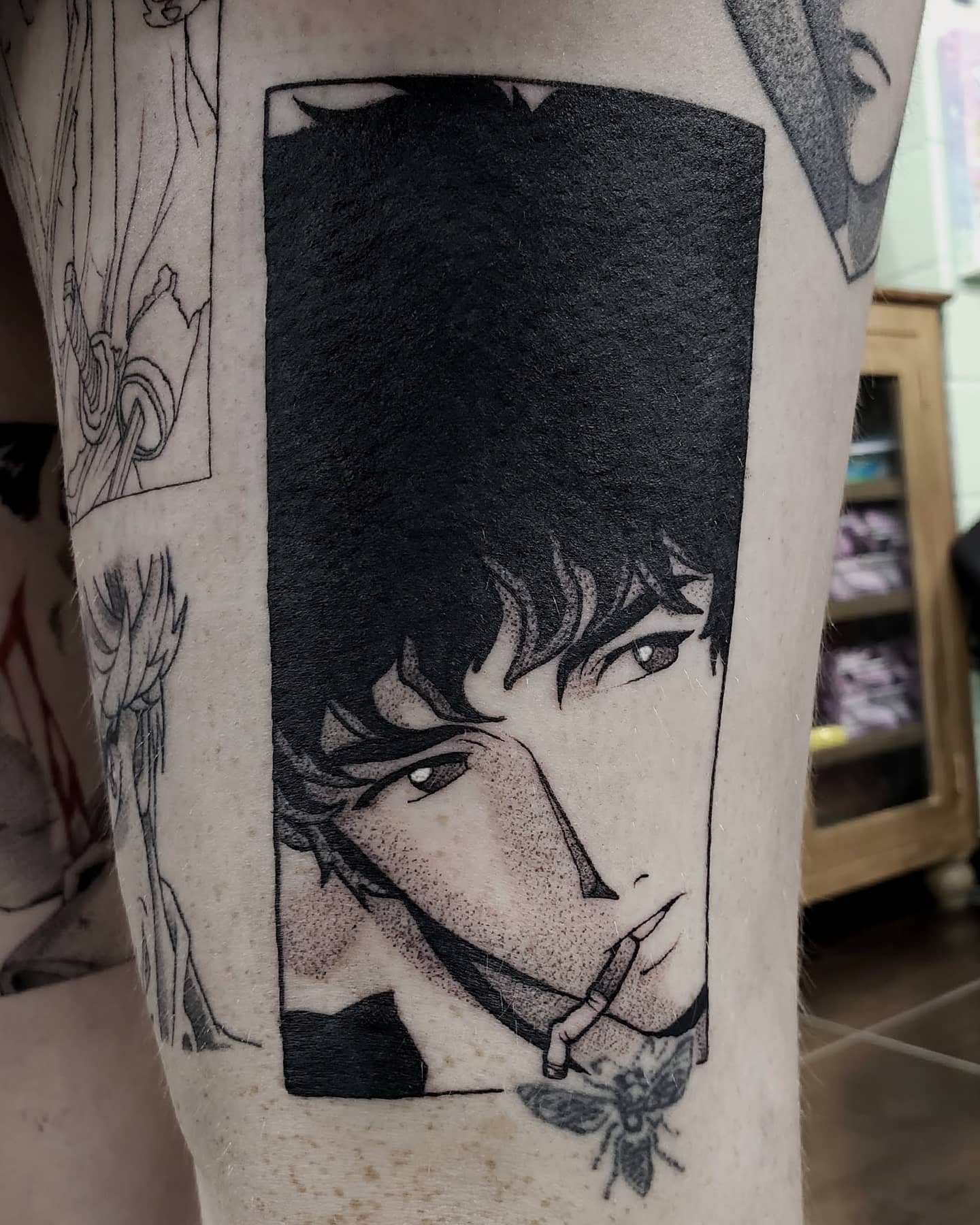 I wanted to show you guys my new tattoo  rcowboybebop