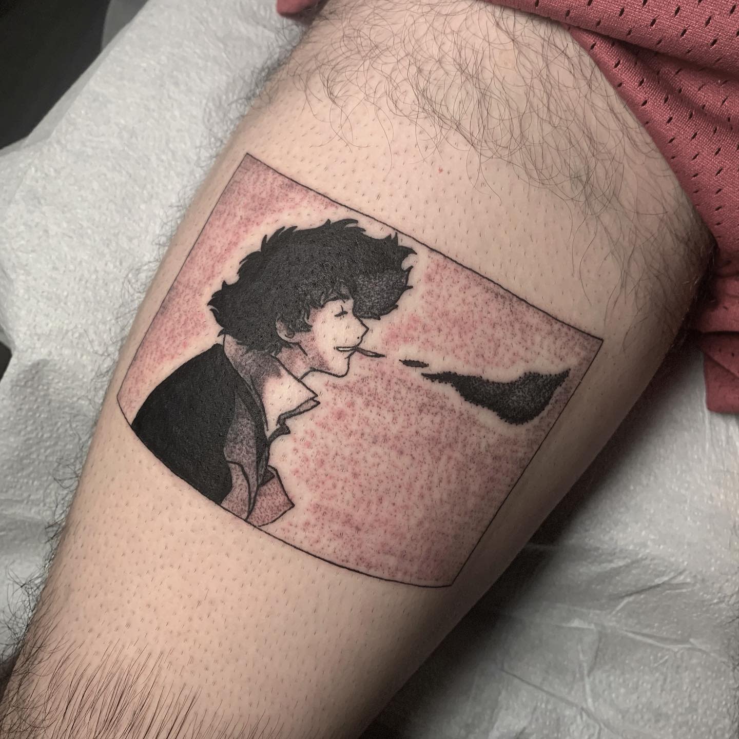 So got this tattoo last year and not many people understand but Im sure  yall will   rcowboybebop