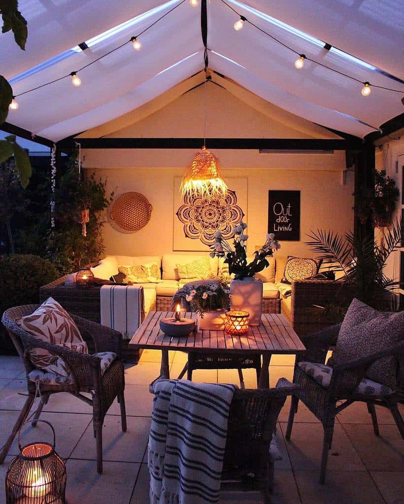 Cozy Deck Decorating Ideas -skovbon