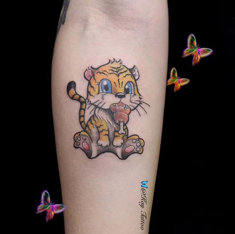 Cute Small Animals Tattoos Ktattoo Vegas