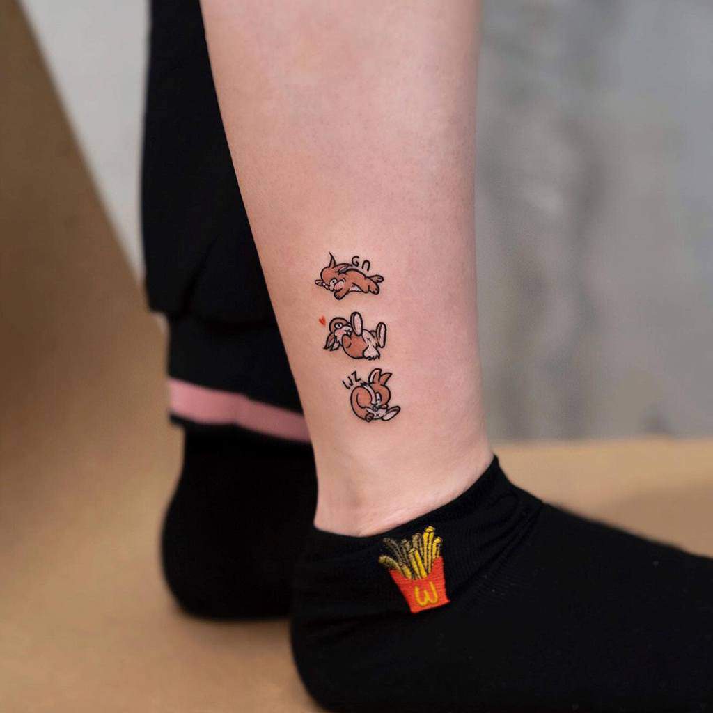 Cute Small Ankle Foot Tattoos Newtattoo Sarah