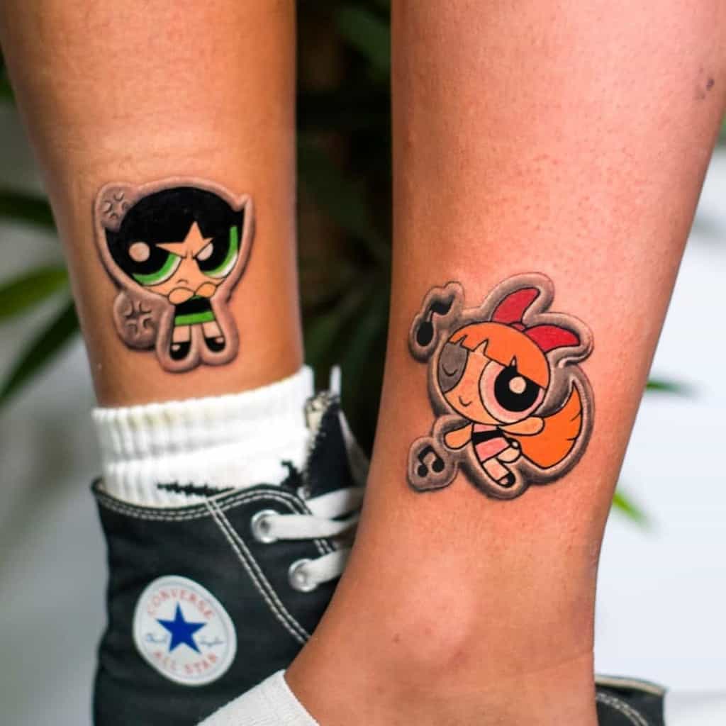 Top 96+ about small cartoon tattoos unmissable .vn