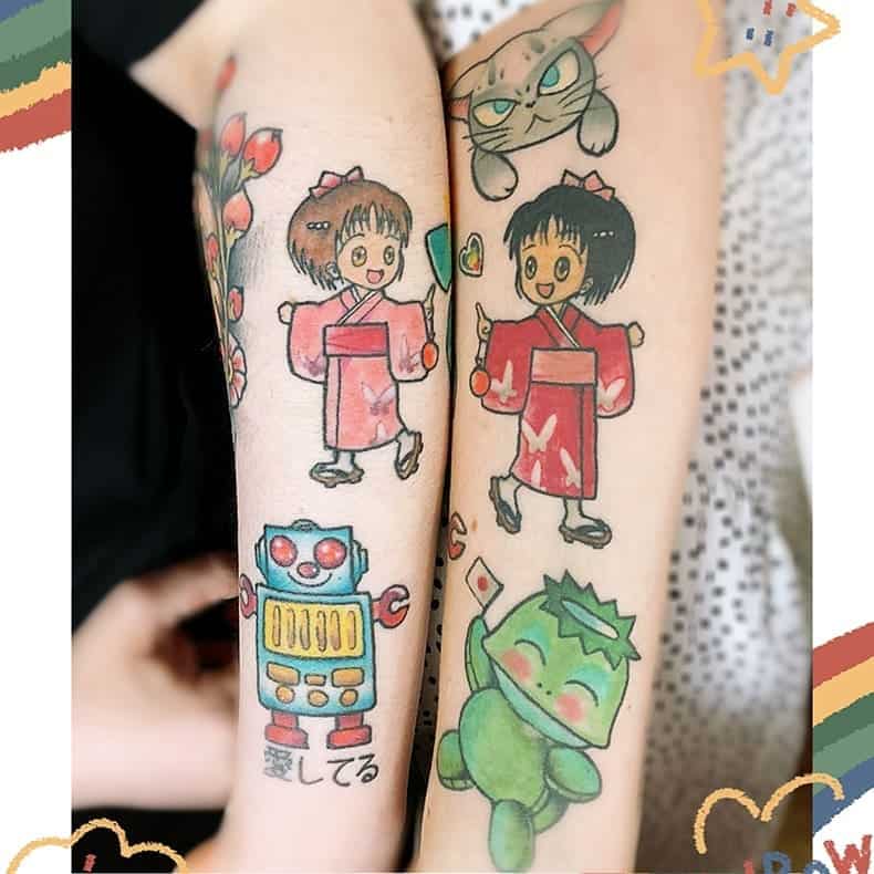 Cute Small Upper Arm Tattoos Nikaputnpink