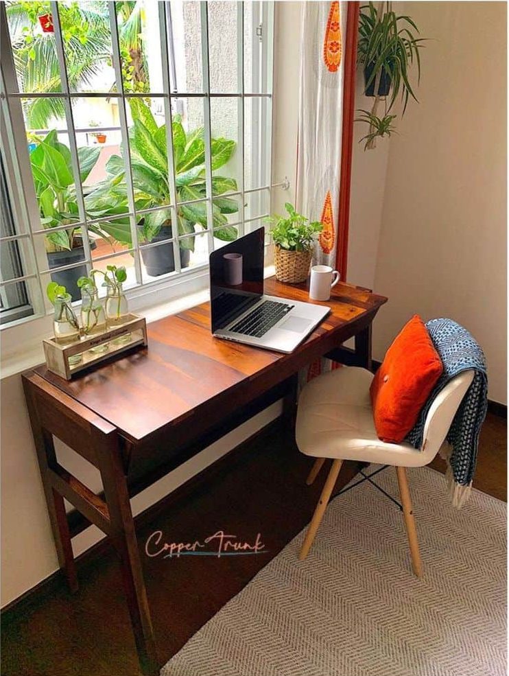 small home office setup 