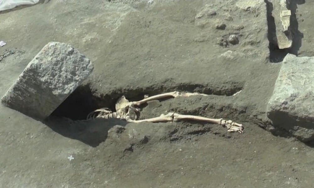 Decapitated Pompeii Man