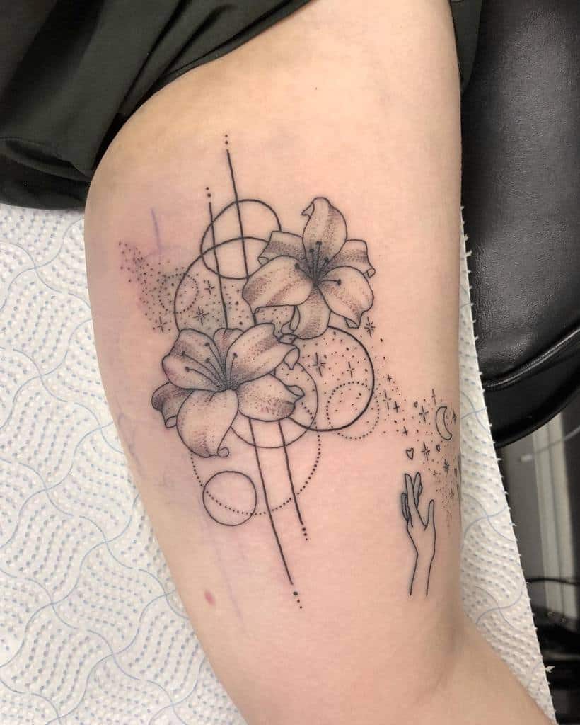 Delicate Lily Tattoo Jodieahnientattoo