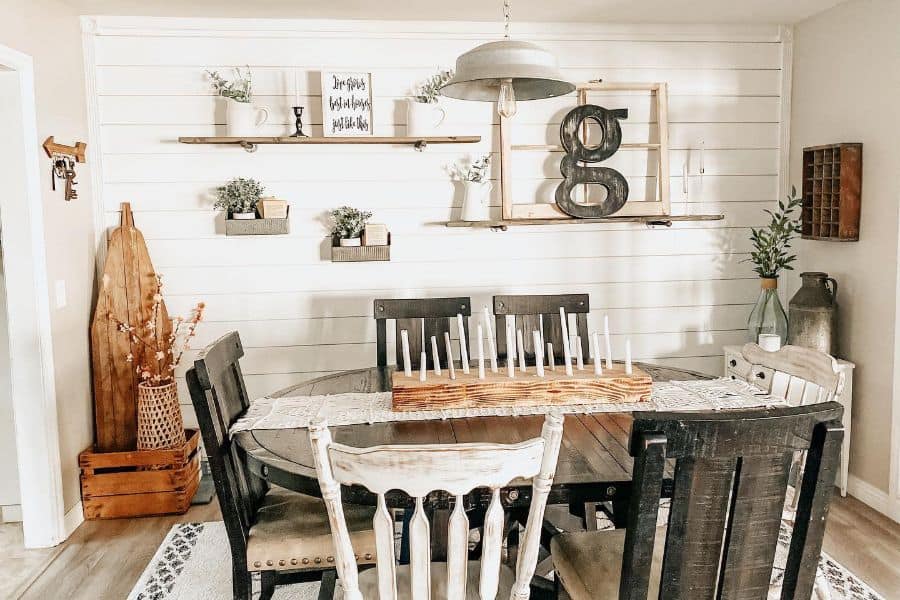 Top 34 Dining Table Décor Ideas, Country Style Dining Room Table Centerpieces