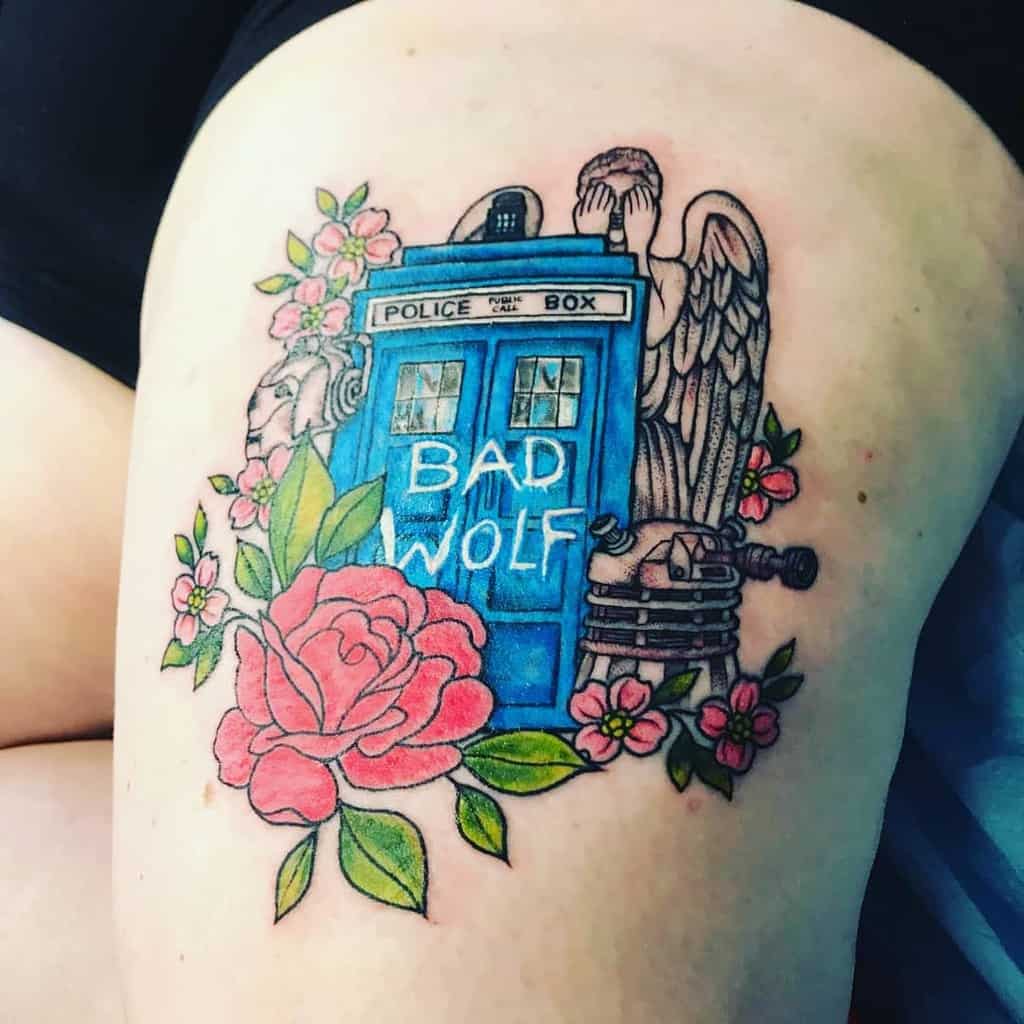 Doctor Who Bad Wolf Tattoo Beauty Anda Geek