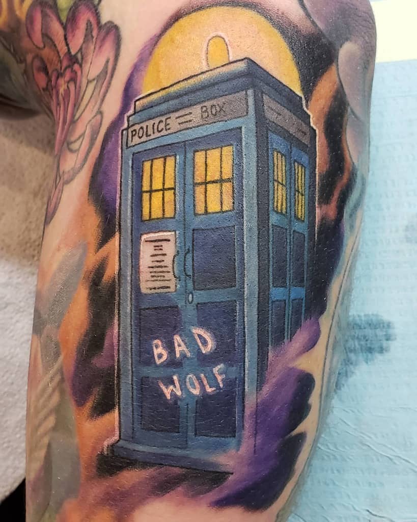 Doctor Who Bad Wolf Tattoo Camrenfountain