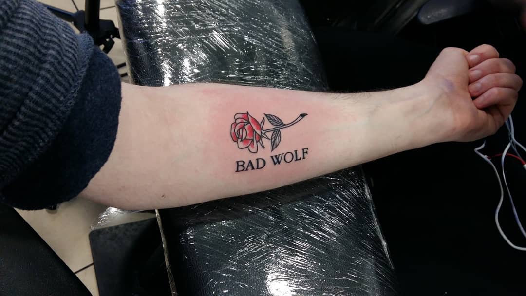Doctor Who Bad Wolf Tattoo Danfaz94