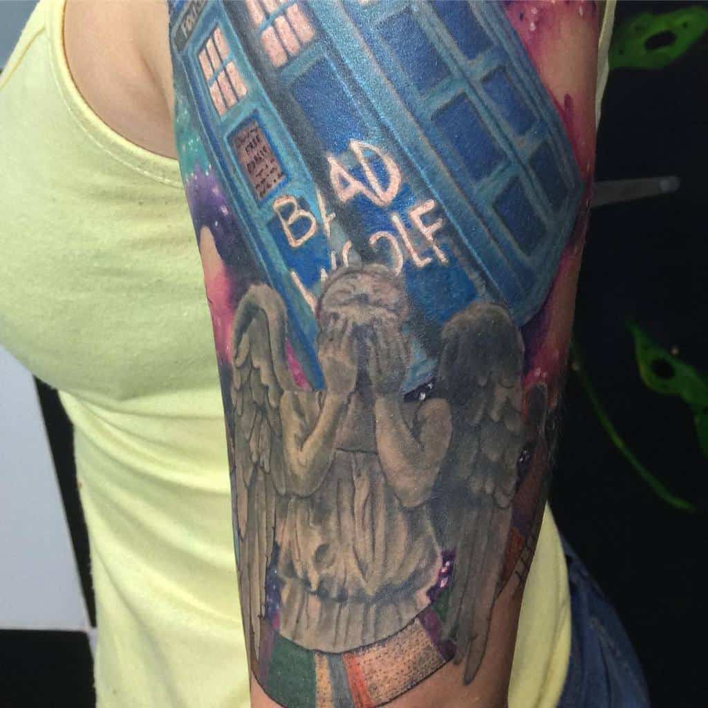 Doctor Who Bad Wolf Tattoo Elpantanotattoo
