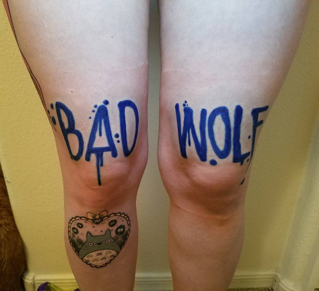 Doctor Who Bad Wolf Tattoo Prockprincess