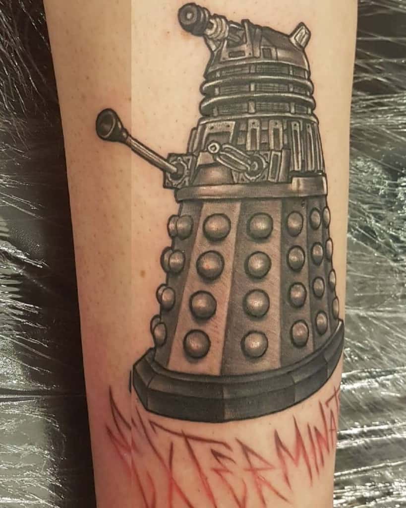 Doctor Who Dalek Tattoo Jthtattoos