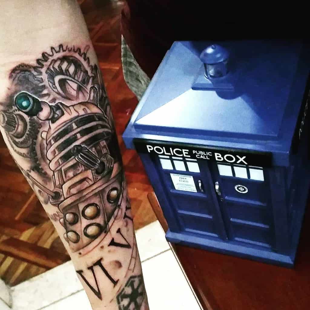 Doctor Who Dalek Tattoo Luiscsanti