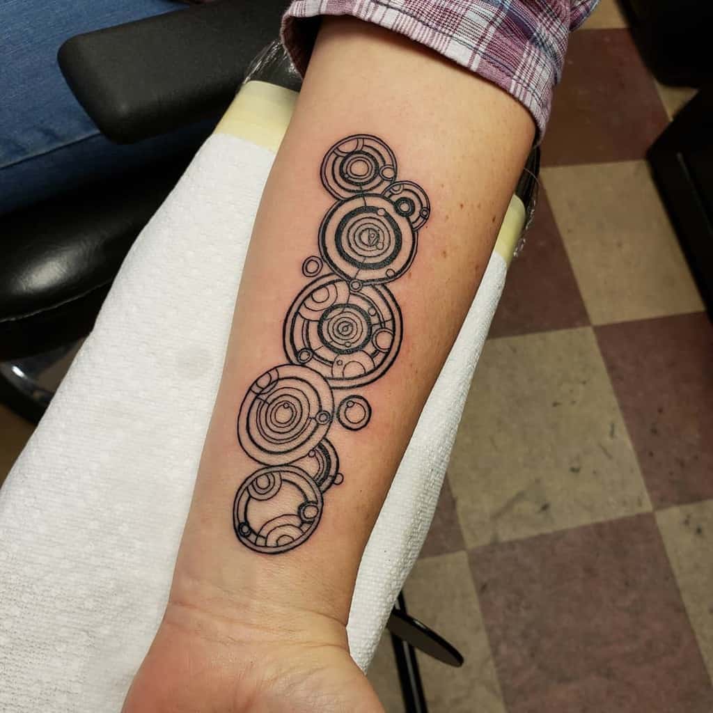 Doctor Who Gallifreyan Tattoo Tattoos By Scott