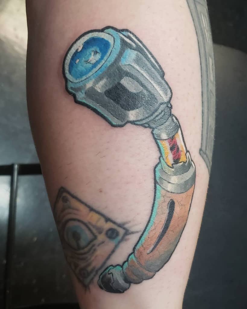 Doctor Who Sonic Screwdriver Tattoo Dallastattooclifton