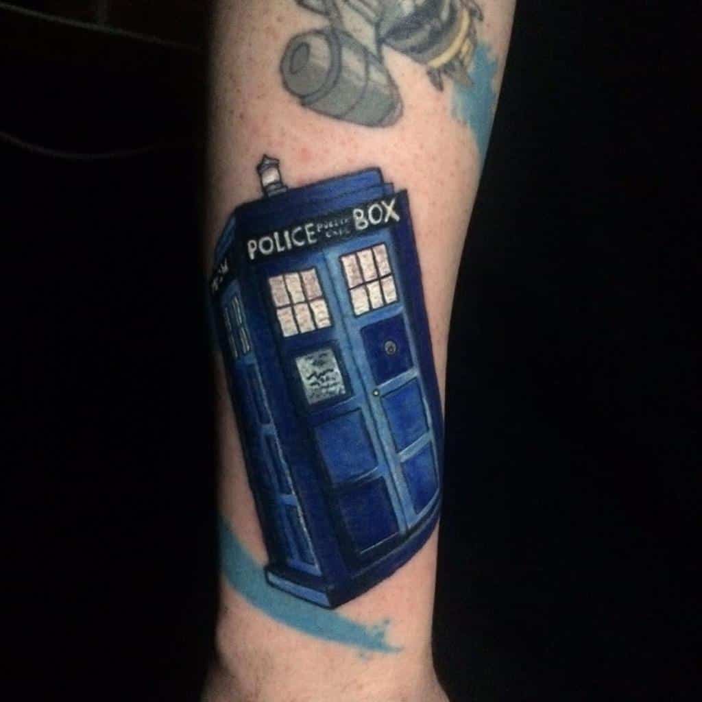 Doctor Who Tardis Tattoo Fat.lawrence