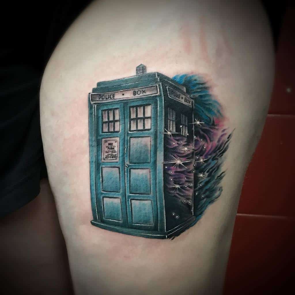Doctor Who Tardis Tattoo Nb Tattoo Designs
