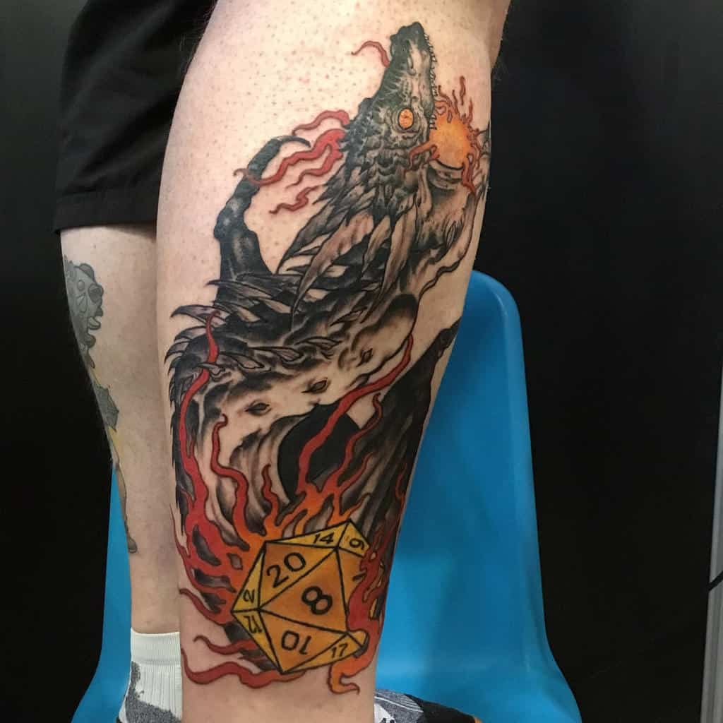 Top 69 Best Dungeons and Dragons Tattoos [2021 Inspiration Guide]