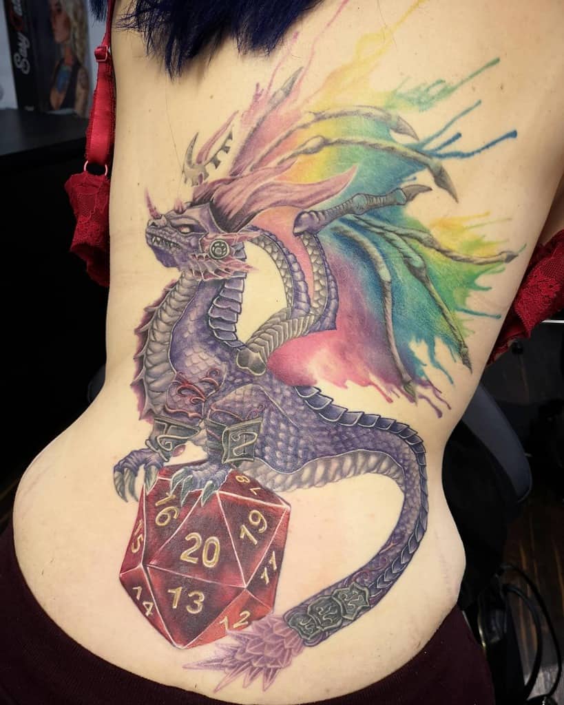 Dragon Dungeons And Dragons Tattoos Mazterpill