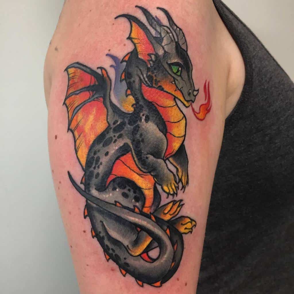 Dragon Dungeons And Dragons Tattoos Necromandi