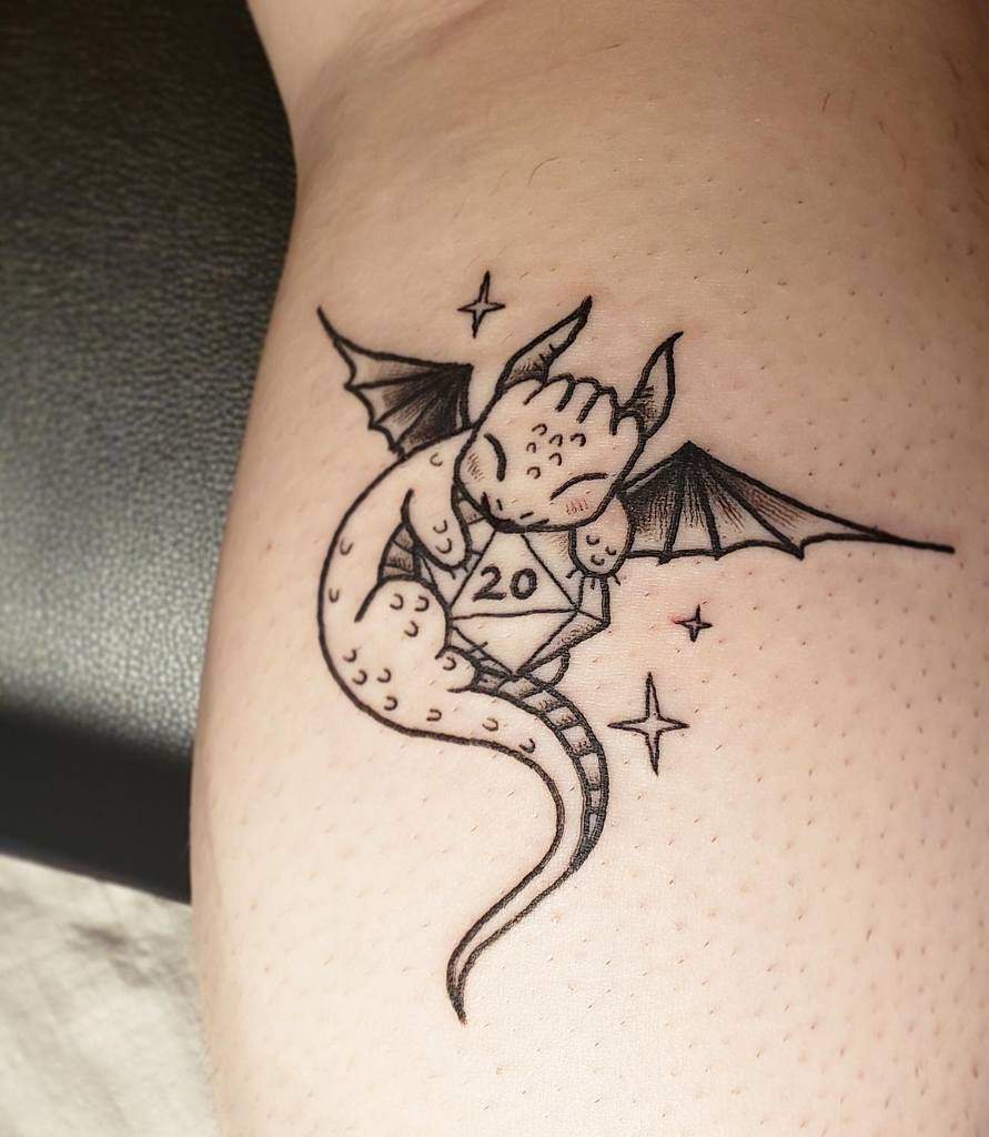 Dragon Dungeons And Dragons Tattoos Teresa Tattoos