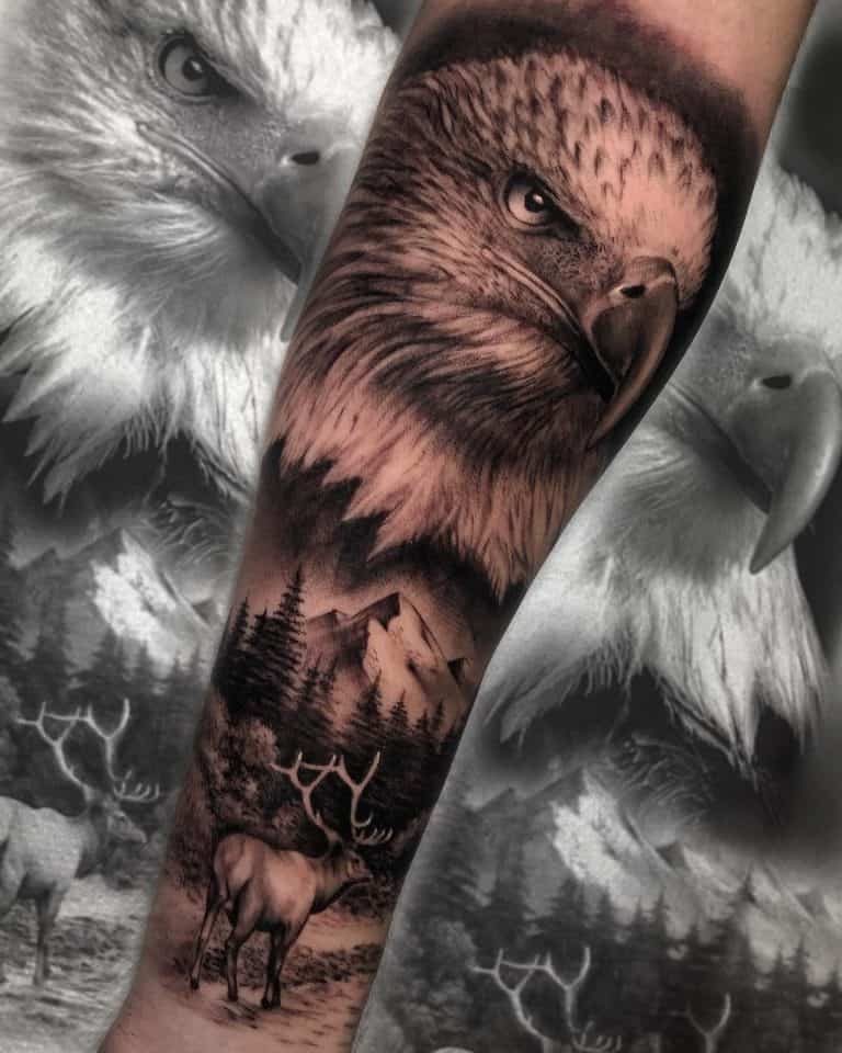 Eagle Head Tattoo Ideas Celebrating Power and Freedom