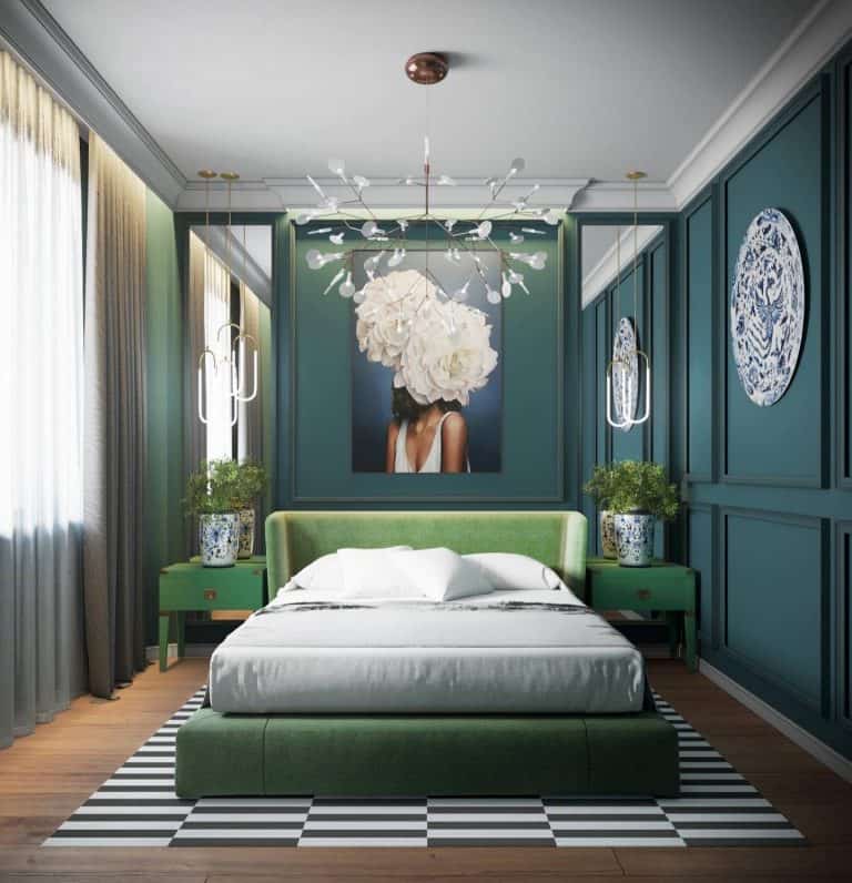 Fresh and Inviting Green Bedroom Decor Ideas