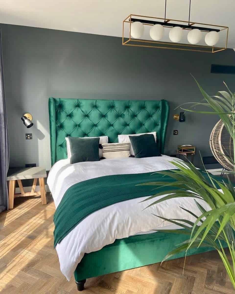 Elegant Green Bedroom Ideas -that_overton_house