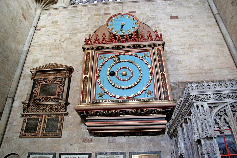Exeter Cathedral Clock