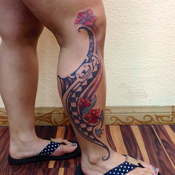 Female Polynesian Tattoo henetattoo