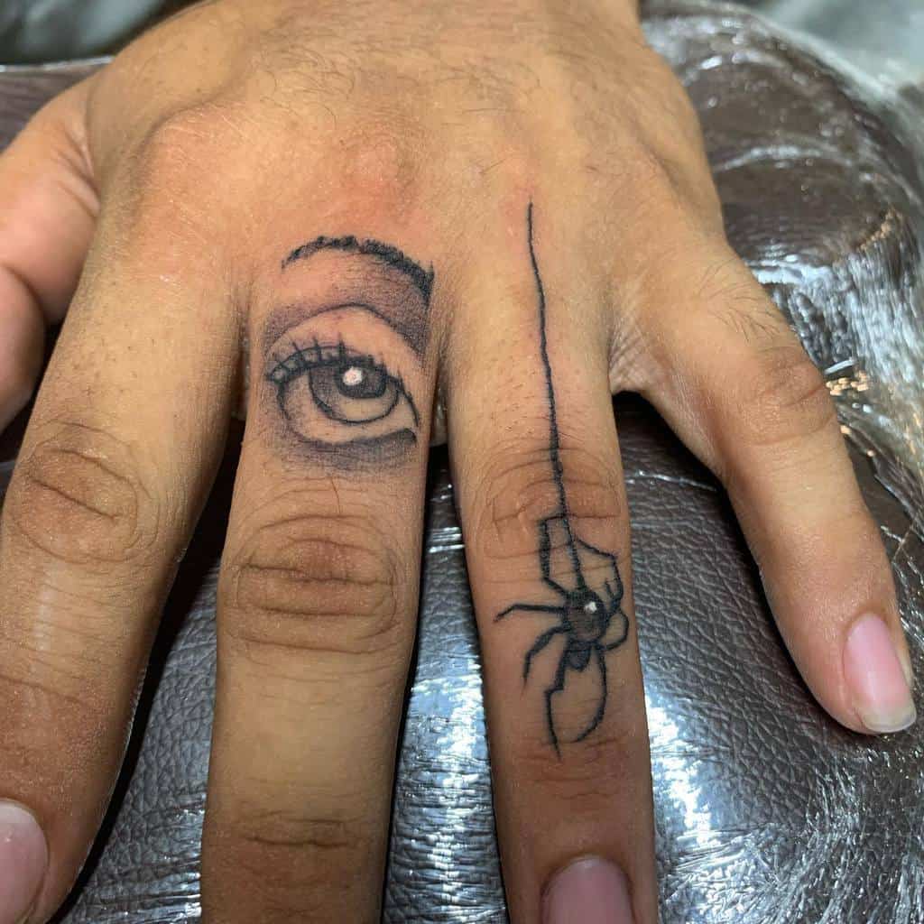 Finger Tattoo Women Tatsbyfifty