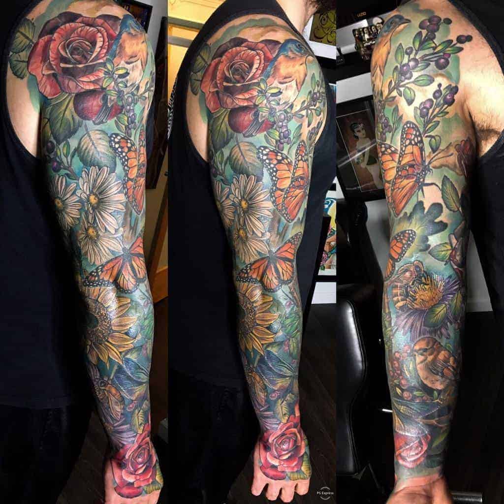 Flower-Tattoo-Sleeve-for-Men-meghanpatrick