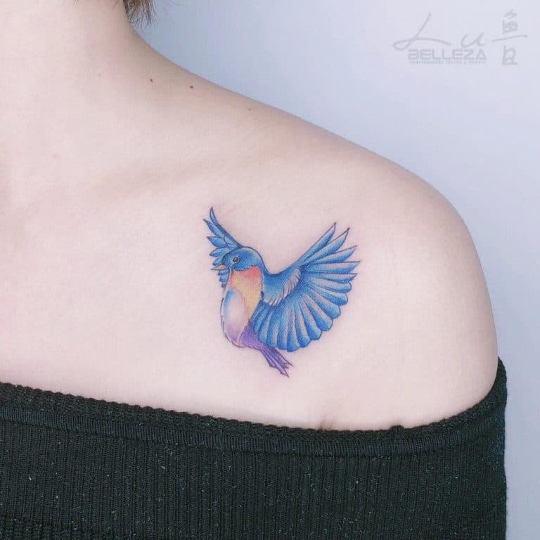 51 Stunning Bluebird Tattoo Ideas [2023 Inspiration Guide]