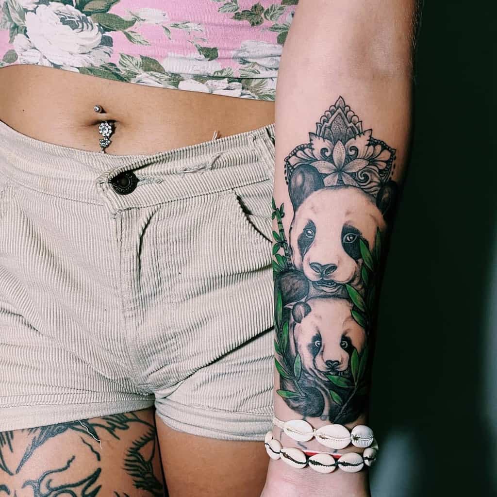 Forearm Half Sleeve Tattoos For Women ma_detattooing