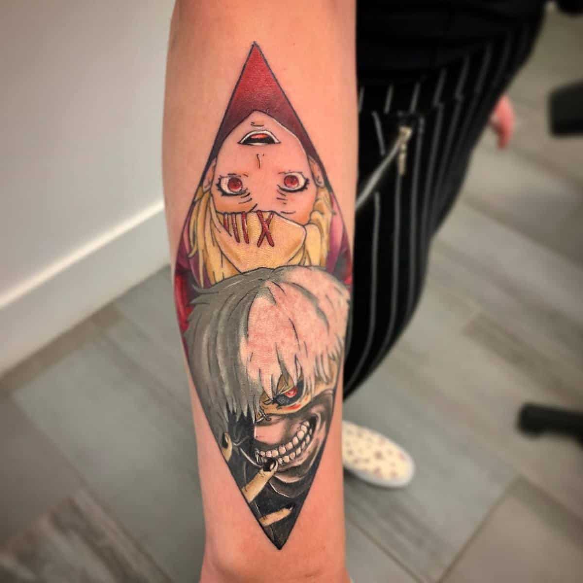 Got my first tattoo today  rTokyoGhoul