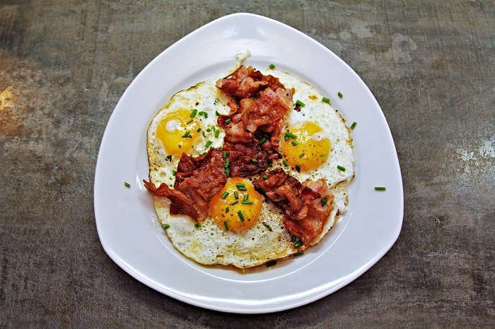 Fried Egg And Bacon