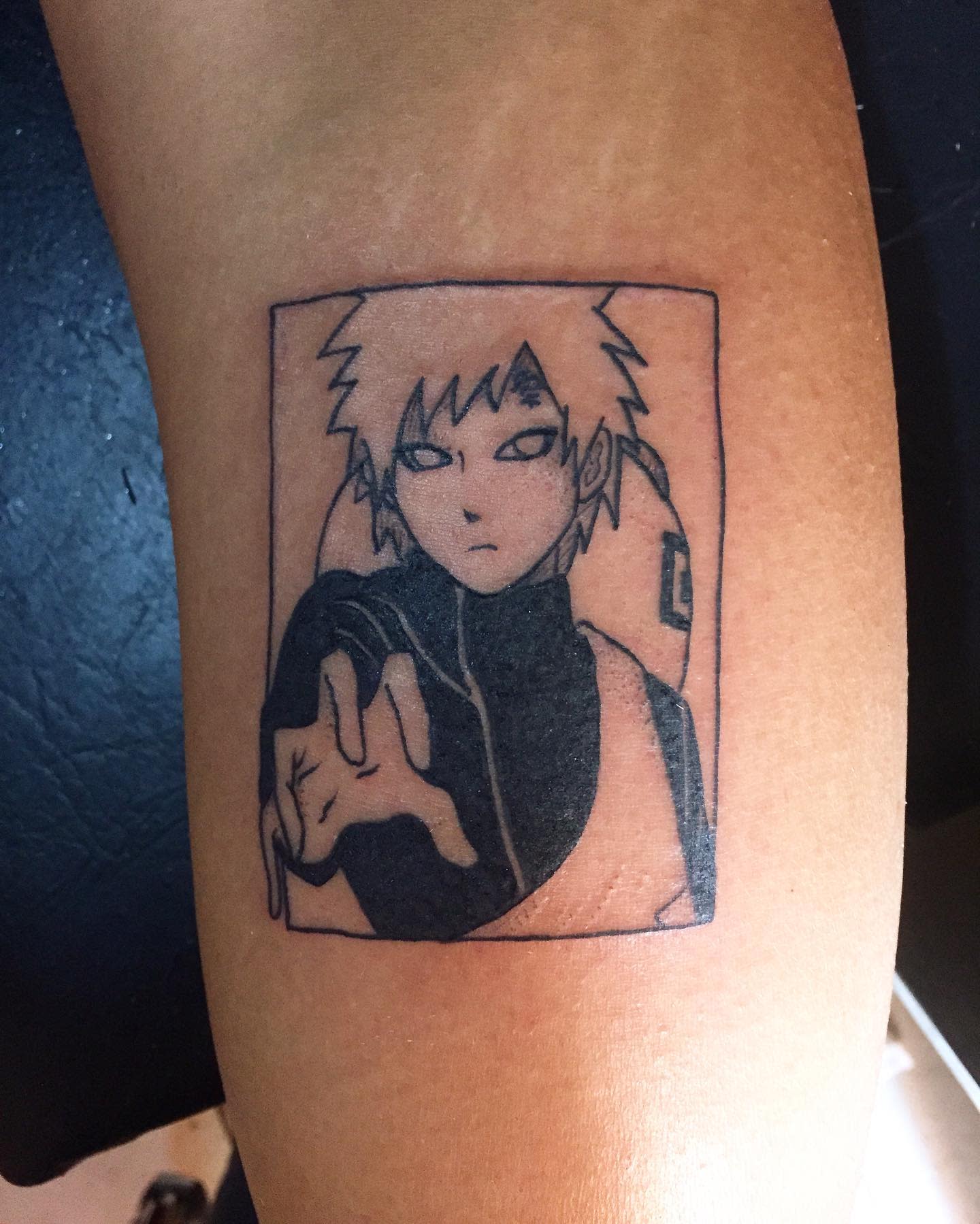 25 Gaara Tattoos for Naruto Fans in 2021  Gaara tattoo, Small tattoos,  Hand tattoos