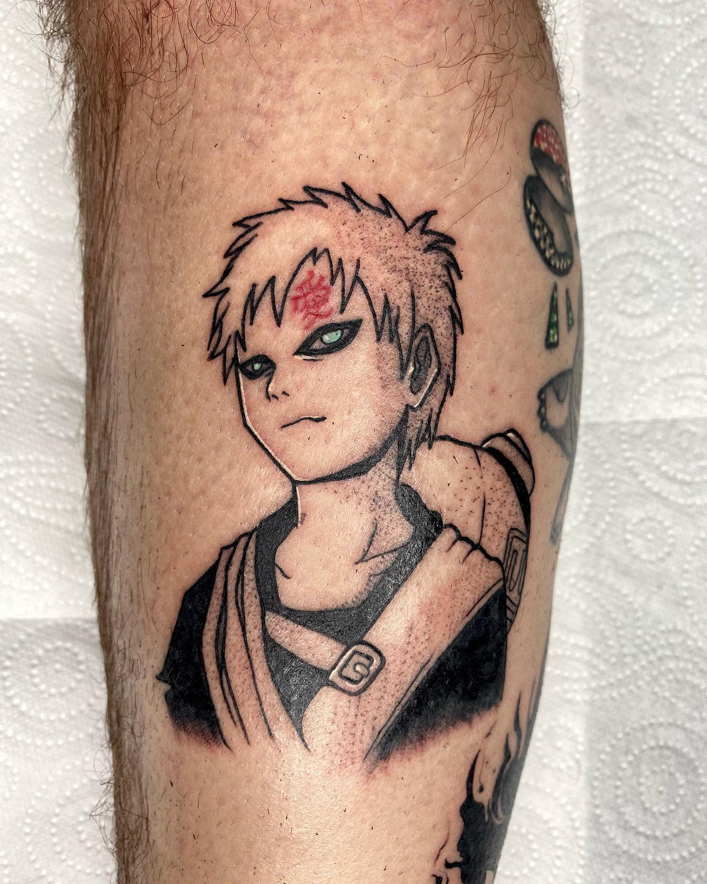 25 Gaara Tattoos for Naruto Fans in 2021  Gaara tattoo Cat face tattoos  Naruto tattoo