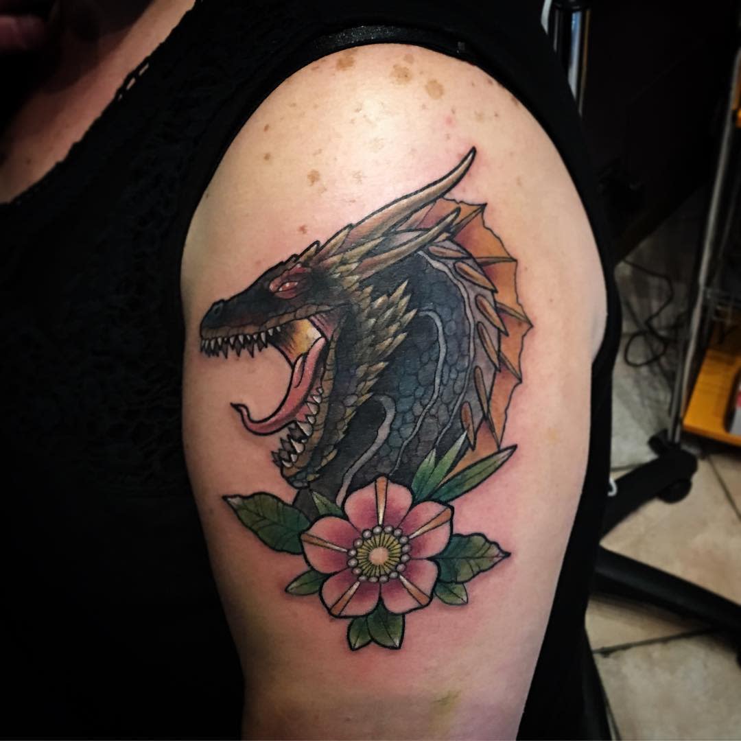 Top 57 Best Game of Thrones Dragon Tattoo Ideas