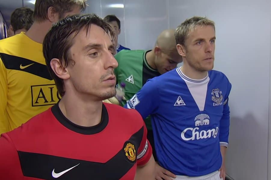 Gary Neville and Phil Neville