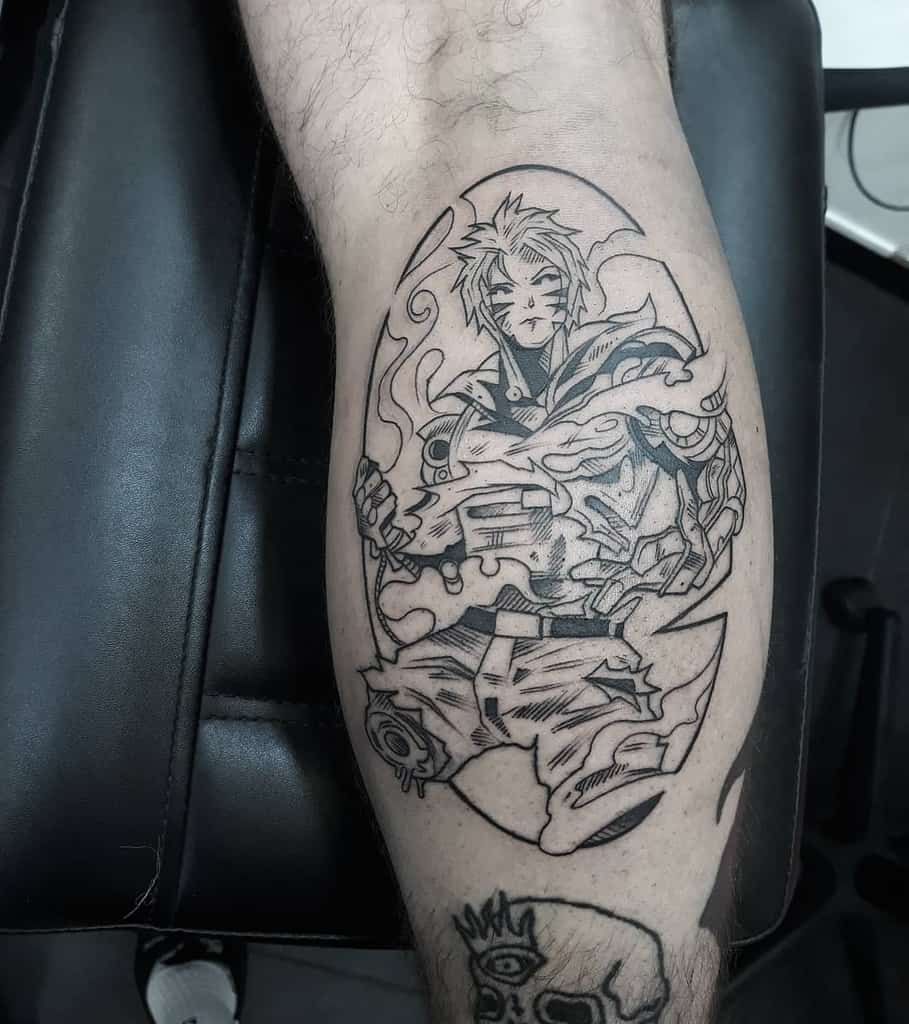 Genos One Punch Man Tattoos Dopeside Tattoo