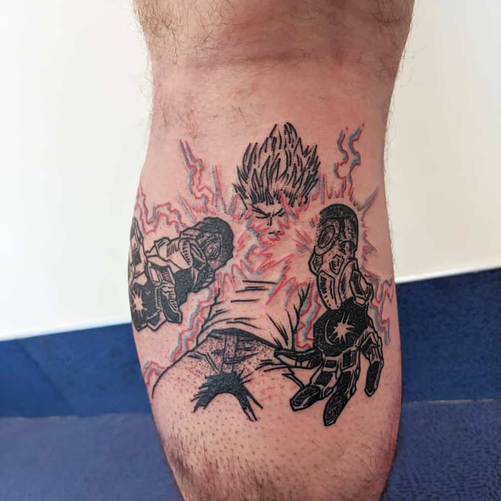 Genos One Punch Man Tattoos Kane Melbourne