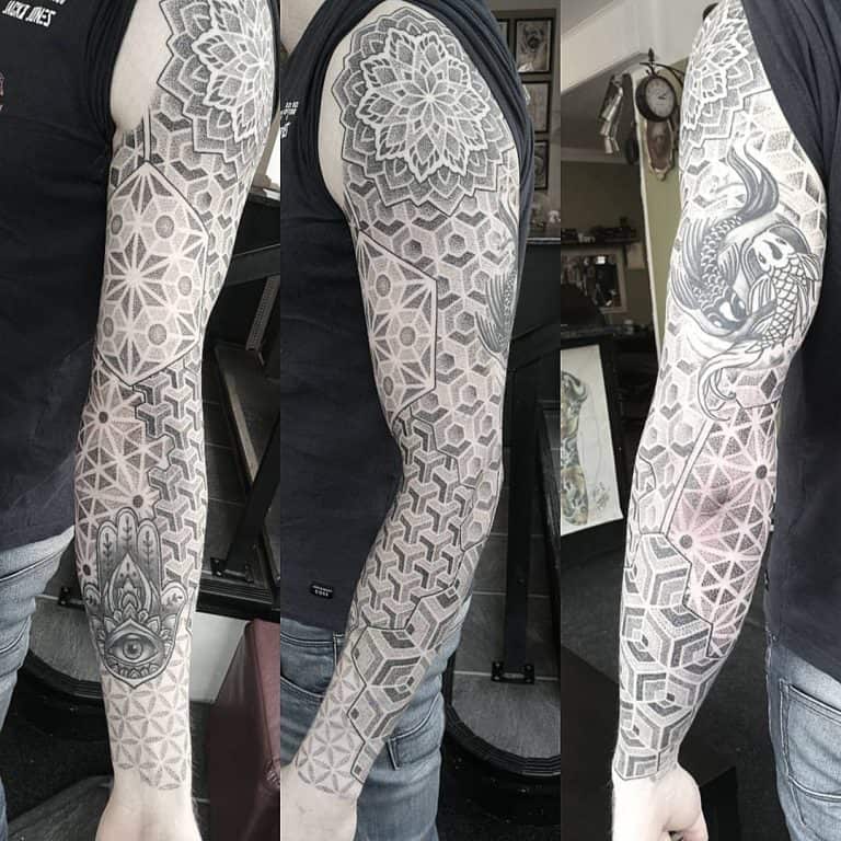 49 Cool Tattoo Sleeve Filler Ideas [2024 Inspiration Guide]